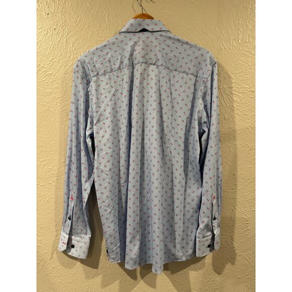 Au Noir Goya Blue Flip Cuff Size EU 4 USA M - Picture 6 of 7